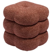 Zinnia Chenille Swivel Ottoman